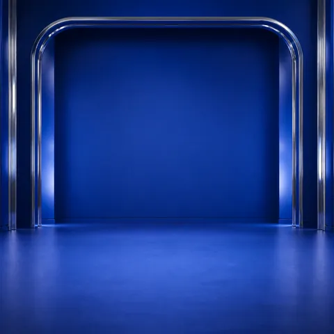 Cobalt Mirror Portal preset background preview