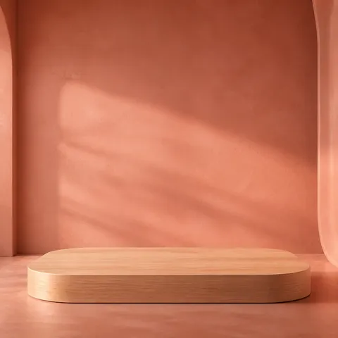 Coral Wood Pedestal preset background preview